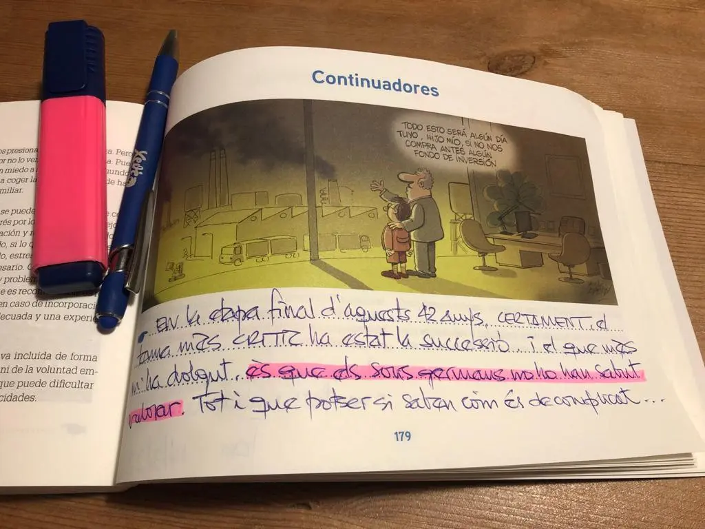 Notes d'un lector del llibre Empresa familiar con humor